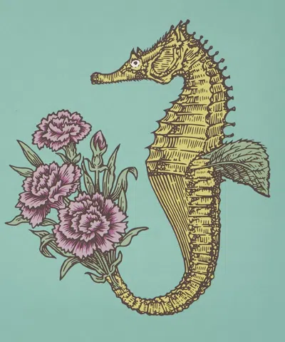 Avenida Home Seahorse Table Mat In Multicolour