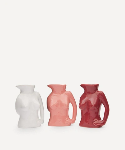 Shop Anissa Kermiche Mini Jugs Trio In Multicolour