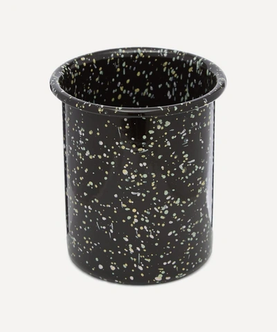 Shop Hay Enamel Sprinkle Utensil Holder In Black