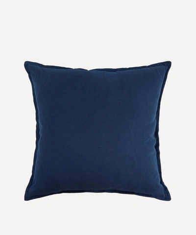Shop Soho Home Noa Large Square Cushion In Midnight