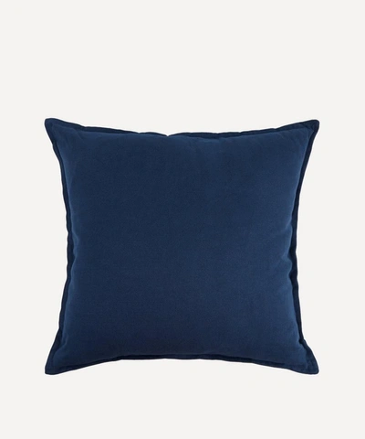 Shop Soho Home Noa Large Square Cushion In Midnight