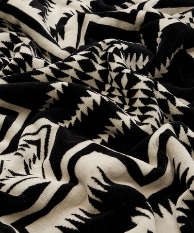 Pendleton Harding Hooded Towel In Harding Black