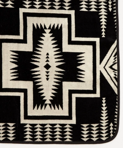 Pendleton Harding Hooded Towel In Harding Black