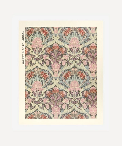 Liberty Unframed Flourish Archive  Art Print In Purple