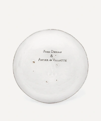 Astier De Villatte Beetle Saucer In White