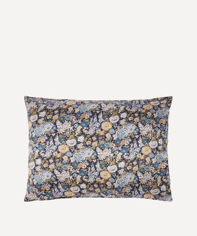 Coco & Wolf Elysian Day Silk Pillowcases Set Of Two In Blue