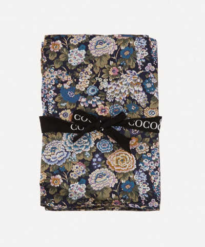 Coco & Wolf Elysian Day Silk Pillowcases Set Of Two In Blue