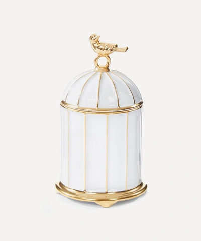 Shop L'objet Birdcage Candle In White