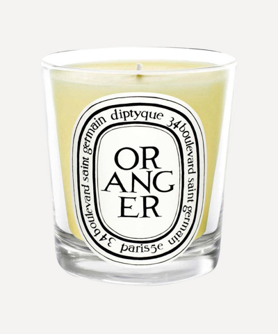 Diptyque Oranger Classic Candle 190 G In White