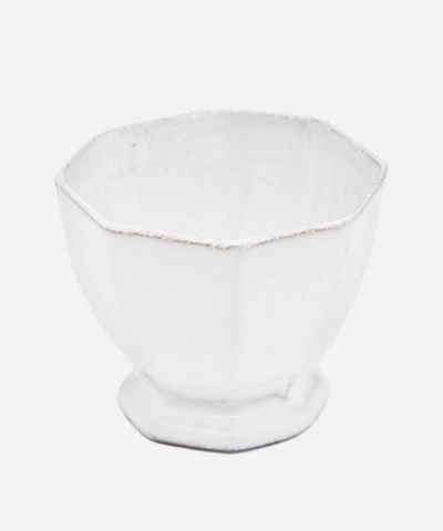 Astier De Villatte Revolution Egg Cup In White
