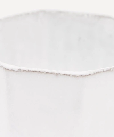 Astier De Villatte Revolution Egg Cup In White