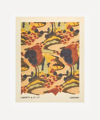 Liberty Unframed Persian Path Archive  Art Print In Beige