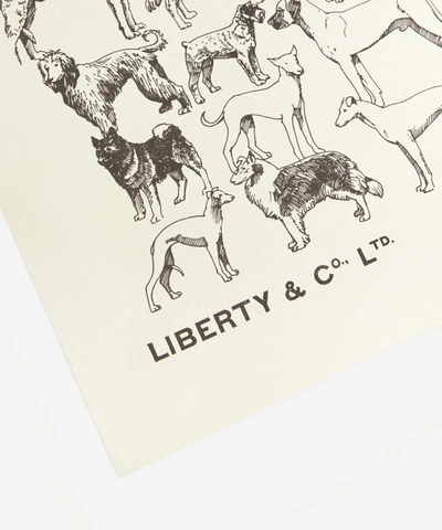 Liberty Unframed A Gathering Of Dogs Archive  Art Print In Black