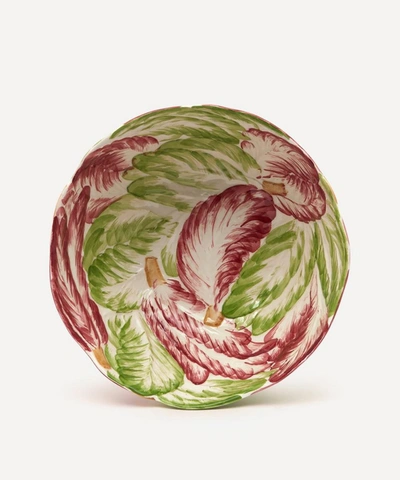 Unspecified Raddichio Medium Round Bowl In Multicolour