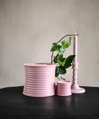 Loewe Small Ivy Candle 170g In Pink