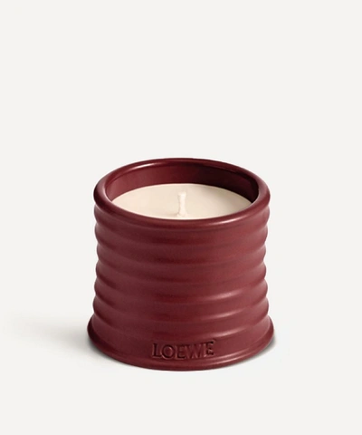 Shop Loewe Small Beetroot Candle 170g In Burgundy