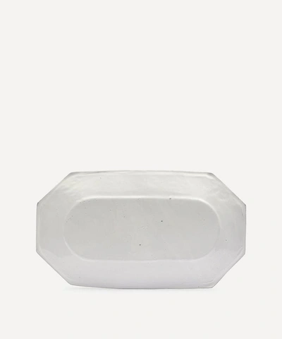 Astier De Villatte Perles Large Platter In White