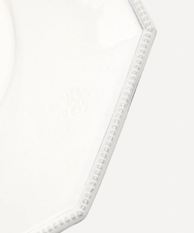 Astier De Villatte Perles Large Platter In White