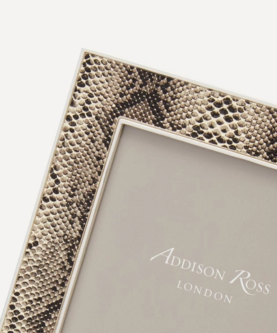 Shop Addison Ross Faux Snakeskin 4x6' Photo Frame