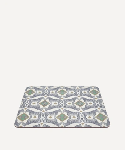 Avenida Home Wildlife Zebra Table Mat In Assorted