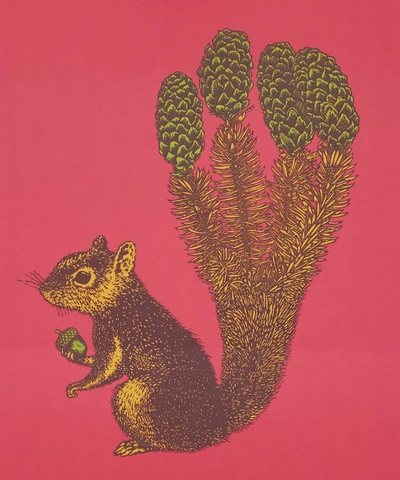 Avenida Home Squirrel Table Mat In Multicolour