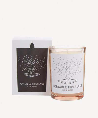 D.s. & Durga Portable Fireplace Scented Candle