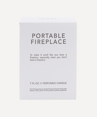 D.s. & Durga Portable Fireplace Scented Candle