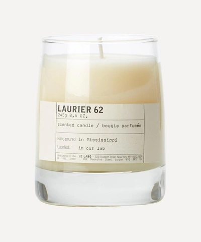 Le Labo Laurier 62 Classic Candle 245g In White