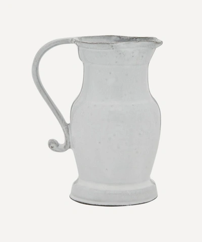 Shop Astier De Villatte Colbert Mini Pitcher In White