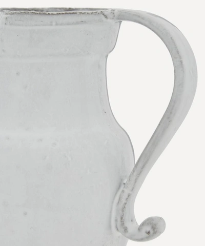 Shop Astier De Villatte Colbert Mini Pitcher In White