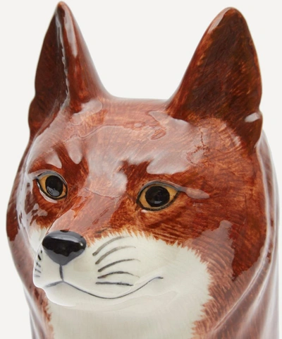 Quail Large Fox Vase In Assorted