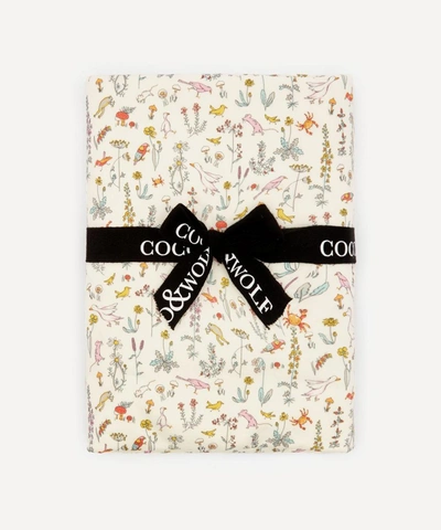 Shop Coco & Wolf Theo Cot Bed Blanket In White