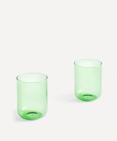 Shop Hay Tint Tumblers Set Of Two In Green