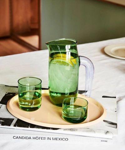 Shop Hay Tint Tumblers Set Of Two In Green