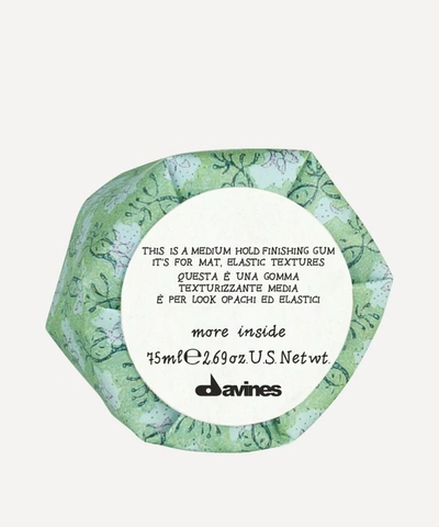 Davines Medium Hold Finishing Gum 75ml In White