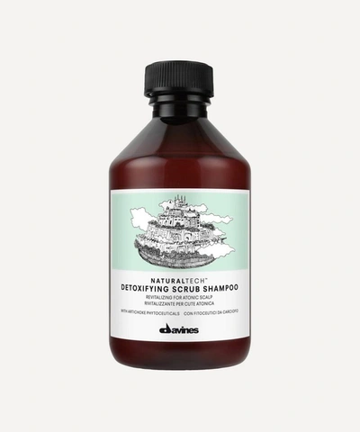 Davines Detoxifying Shampoo Scrub 250ml In White