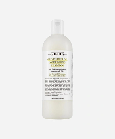 Shop Kiehl's Since 1851 Olive Fruit Nourishing Shampoo 500ml In White