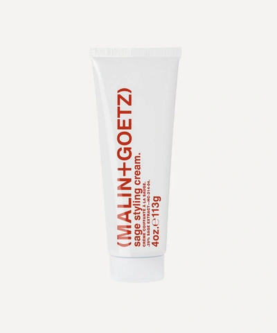 Shop Malin + Goetz Sage Styling Cream 118ml In White