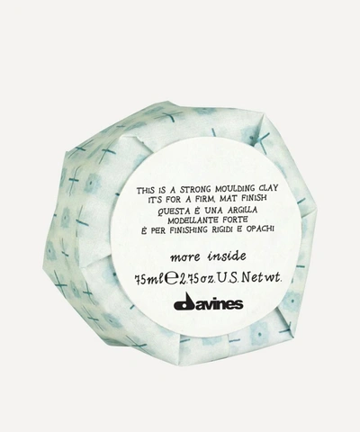 Shop Davines Strong Moulding Clay 75ml In White
