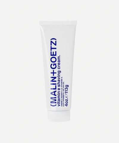 Shop Malin + Goetz Vitamin E Shave Cream 115g In White