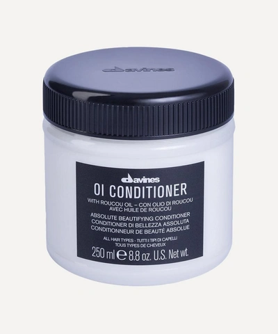 Shop Davines Oi Conditioner 250ml In White