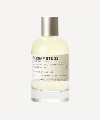 Shop Le Labo Bergamote 22 Eau De Parfum 100ml In White
