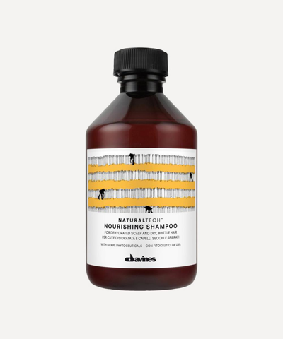 Shop Davines Nourishing Shampoo 250ml In White