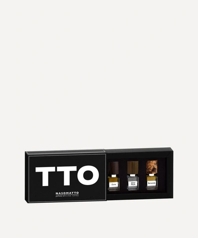 Shop Nasomatto Tto Perfume Oil Collection 3 X 4ml In White