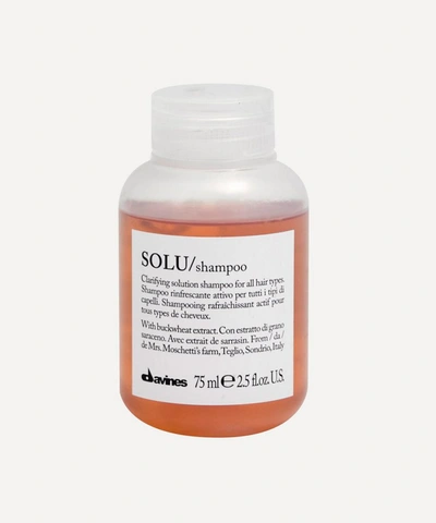 Shop Davines Solu Shampoo 75ml In White