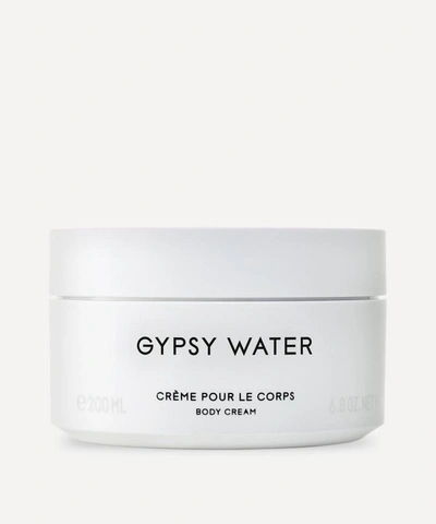 Shop Byredo Gypsy Water Body Cream 200ml In White