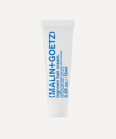 Shop Malin + Goetz Ingrown Hair Cream 15ml In White
