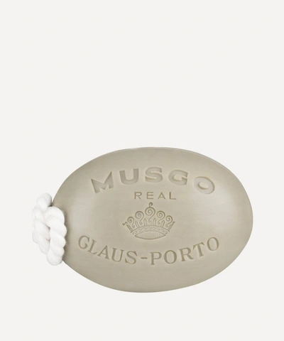 Shop Claus Porto Musgo Real Oak Moss Soap On A Rope 190g In White