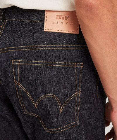 Shop Edwin Made In Japan Regular Tapered Jeans In Raw State