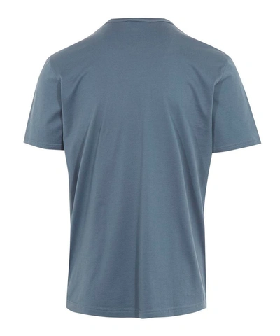 Shop Sunspel Classic Cotton T-shirt In Blue